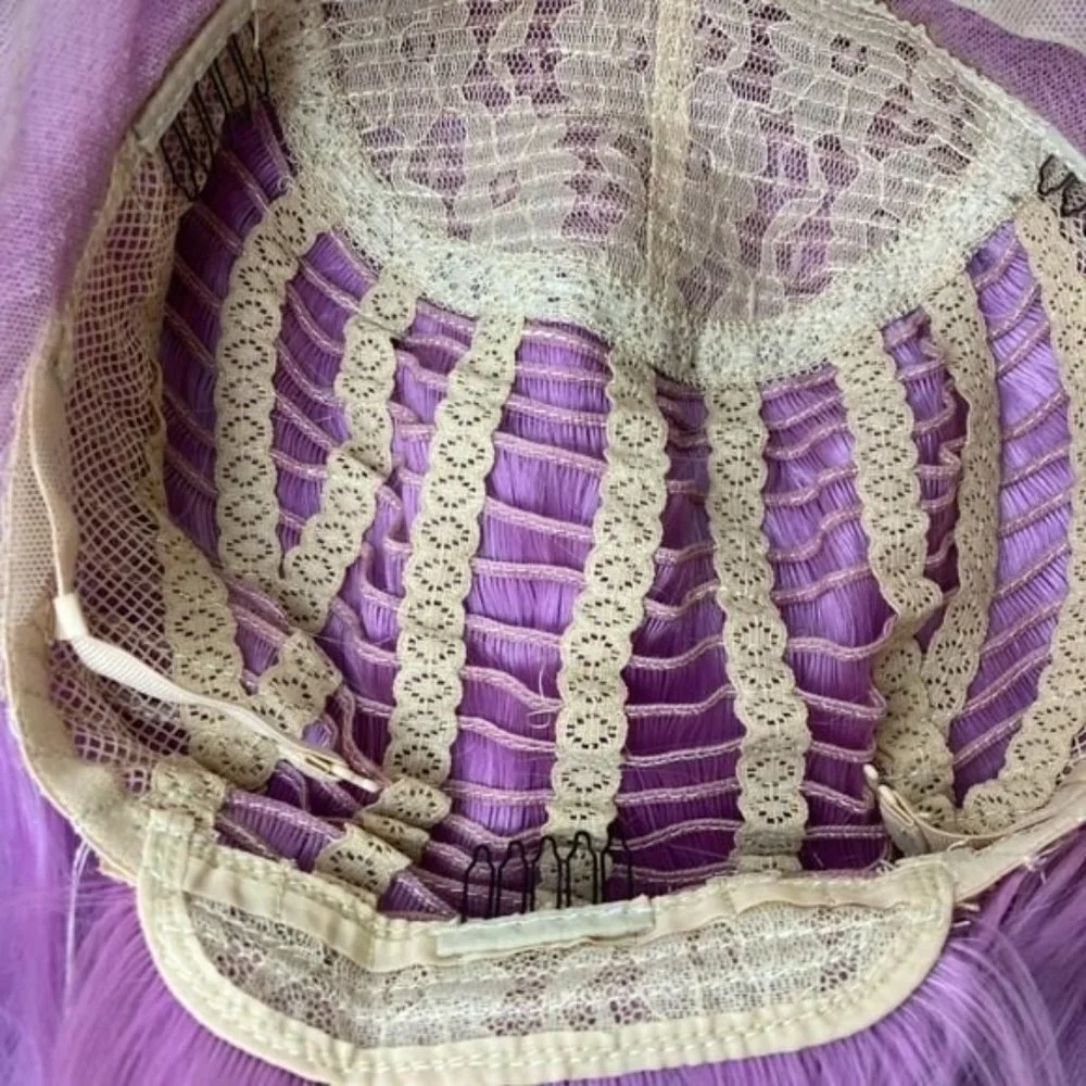 Purple Wigs Blue Wigs Lace Front Wig